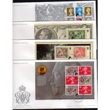 3070 King's Stamps prestige book set o..