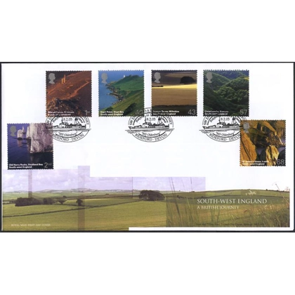 2512 British Journey SW England Royal Mail FDC