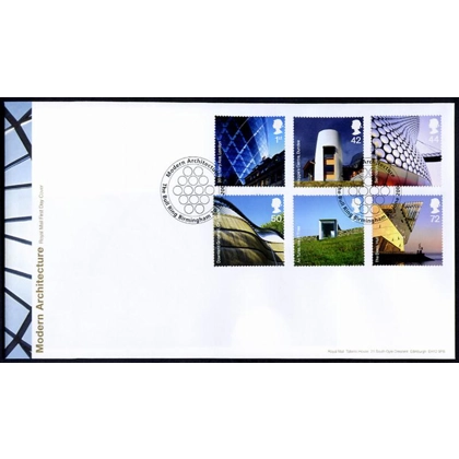 2634 Modern Architecture Royal Mail FDC