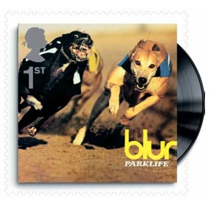 3001 Classic Album Covers Blur stamp mint