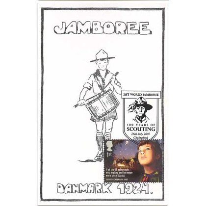 2758a Boy Scout Centenary Maximum Card