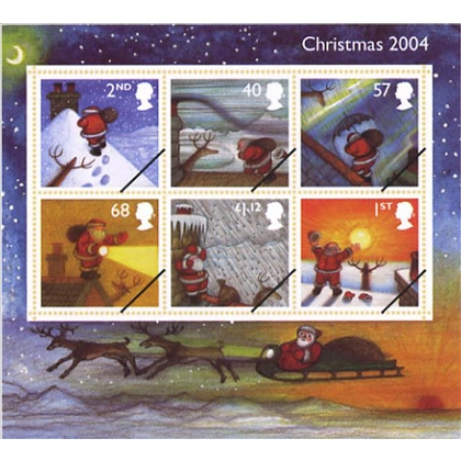 2501MS Christmas 2004 Raymond Briggs' Father Christmas