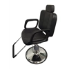 Black Leather Reclining Hydraulic Barber Chair