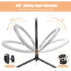 10” Ring light, Desktop LED ring light with tripod stand for Make-up, Facebook Live, Instagram Live, YouTube, Photography, TikTok