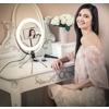 10” Ring light, Desktop LED ring light with tripod stand for Make-up, Facebook Live, Instagram Live, YouTube, Photography, TikTok