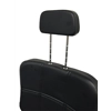 Black Leather Reclining Hydraulic Barber Chair