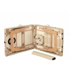 Heaven Massage Table 2 1/2" Fold Cream Reiki Portable Massage Table Free Half Bolster and Carry Case