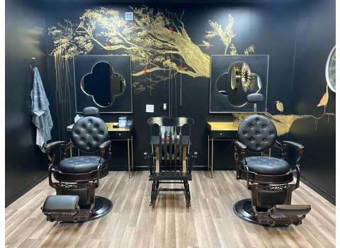 King Luxurious Barber All-Purpose Chair