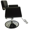 Sleek Modern Barber- Stylist Hydraulic Comfort Style Salon, Spa, Facial, and Beauty chair