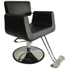 Sleek Modern Barber- Stylist Hydraulic Comfort Style Salon, Spa, Facial, and Beauty chair