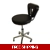 Black Stool Equipment Medical Chair Facial Beaut..