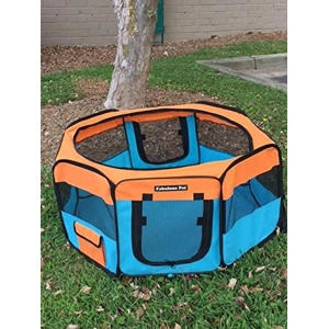 Fabulous Pet Portable Doggies, Puppy, Cat, Kitten Play Pen