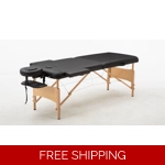 Heaven Massage Two-Fold Portable, Make-up, Esthetician, Massage-Tattoo Table