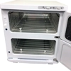 Salon Professional UV Sterilizer and Hot Towel Warmer Double Cabinet, Sanitize, Disinfecting sterilizer