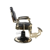 Gold Heavy Duty Modern All Purpose Barber Hydraulic Recline Salon Beauty Chair Equipment