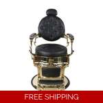 Gold Heavy Duty Modern All Purpose Barber Hydraulic Recline Salon Beauty Chair.. Gold Heavy Duty Modern All Purpose Barber Hydraulic Recline Salon Beauty Chair..