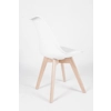 Heaven Massage White Modern Style Mid Century DSW Chair, Dining, Reception, Waiting Chair Set of 2 White …