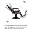 KING Luxurious All-Purpose Vintage Hydraulic Recline Barber Salon Beauty Spa Chair
