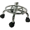White Hydraulic Adjustable Round Chair-Salon-Spa-Office-Medical-Swivel Stool Multi-Purpose
