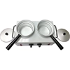 Double Pot Wax Warmer Professional Electric Heater, eyebrows, hair removal, brazilian salon
