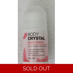 Body Crystal Wildflowers Roll-on 80ml [ Female ]