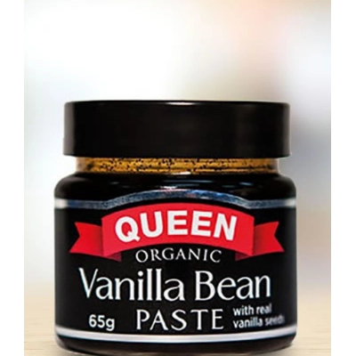 Queen 65g Organic Vanilla Bean Paste [ Perfect in place of a whole vanilla bean ]