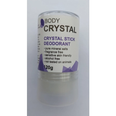 Body Crystal Stick Fragrance Free - 120g [ Unisex ]