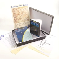 Valentines Day Name a Star (with Frame, Box, Lovers Keychain)