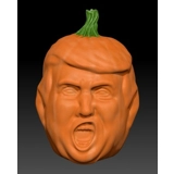 trump shape pumpkin mold designed for ..