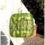 make a square watermelon with logo on it