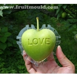 Heart apple mold with 
