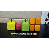 square shaped apple mold
