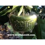 yuan bao shaped fruit mold