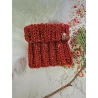 Rustic Tawny Owl  Roll Top Dog Snood