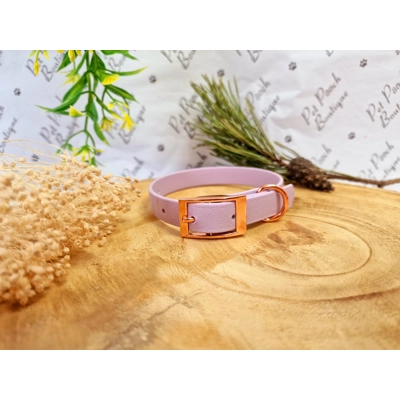 Lavender Biothane Dog Collar - Optional Fittings Lavender Biothane Dog Collar - Optional Fittings