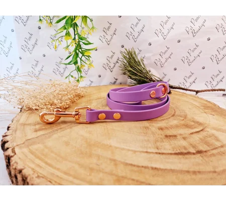 Amethyst Purple Biothane Dog Lead
