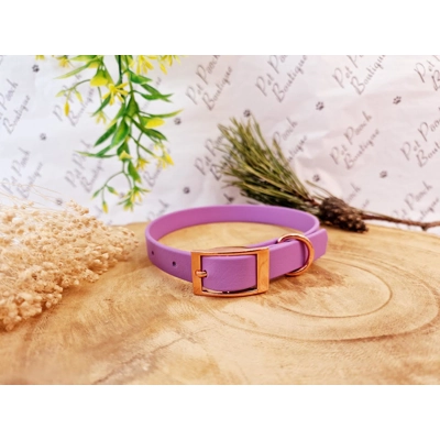 Amethyst Purple Biothane Dog Collar - Optional Fittings