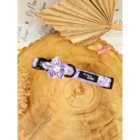 Lucky Little Lavender Daisies Dog Collar- Optional Flower Accessory