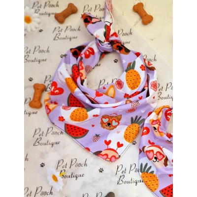 Love Doodles Dog Bandana (Valentines) Love Doodles Dog Bandana (Valentines)
