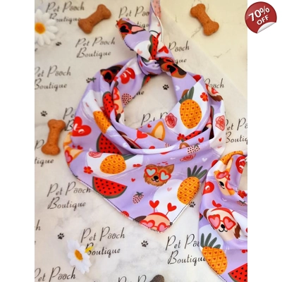 Love Doodles Dog Bandana (Valentines)