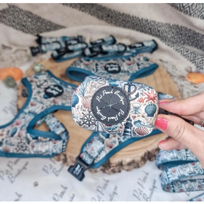 Shipwrecked Nautical Dog Poo Bag Holder Shipwrecked Nautical Dog Poo Bag Holder