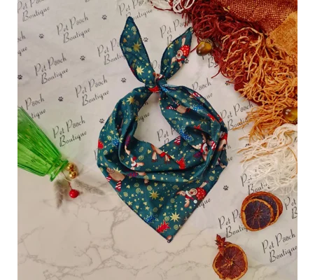 Rudolphs Stockings Christmas Bandana