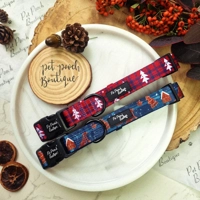 Gingerbread Biscuit Dog Collar