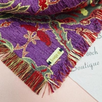 Frayed Empress Purple & Gold Bandana - Scamps