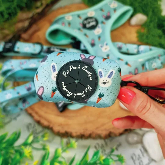 Mint Choc Chip Easter Bunny Poo Bag Holder