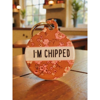 Old Garden Bloom ID Dog Tag - NEW STYLE