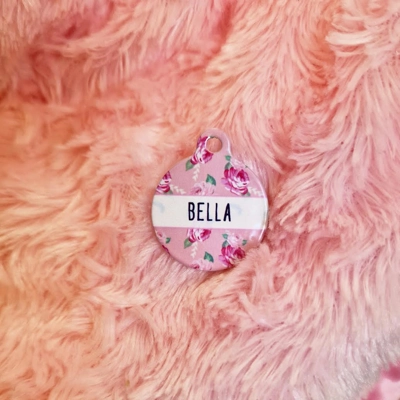 Sunday Rose Custom ID Dog Tag - NEW STYLE