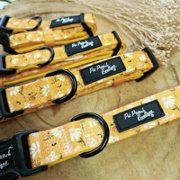 Sunshine Daisy Dog Collar- Optional Flower Accessory