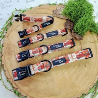 Pumpkin Patch Cart Dog Collar