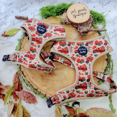 Pumpkin Patch Cart Dog Harness